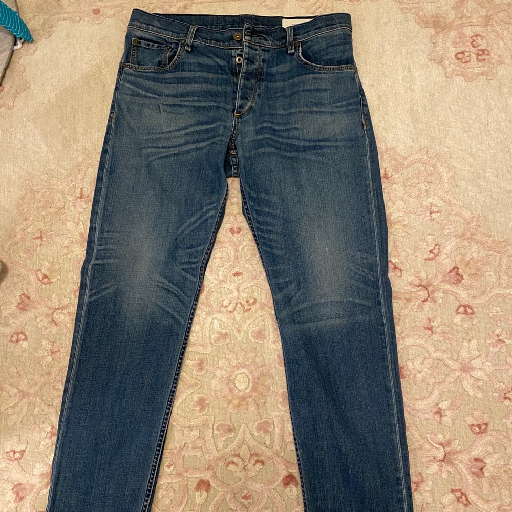 Rag & Bone button fly jeans